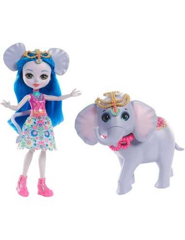 Bambola enchantimals cucciolo ekaterina elephant e antic MATFKY72/FKY73 Mattel | Futurartshop.com
