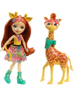 Bambola enchantimals cucciolo gillian giraffe e pawl MATFKY72/FKY74 Mattel | Futurartshop.com