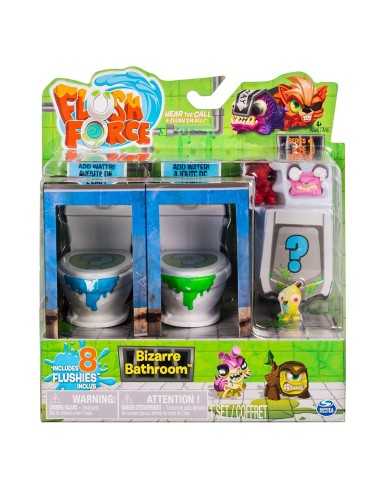 Flush force WC da 8 flushies 3 modelli SPI6037317 Spin master | Futurartshop.com