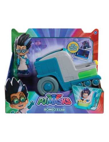 Pj masks the character with the vehicle at romeo's s lab GIOPJM03000/4 Giochi Preziosi | Futurartshop.com