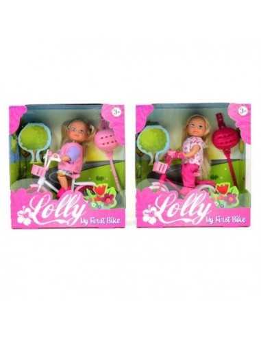 Doll, lolly, kid on my first bike 2 models GIORDF51026 Giochi Preziosi | Futurartshop.com
