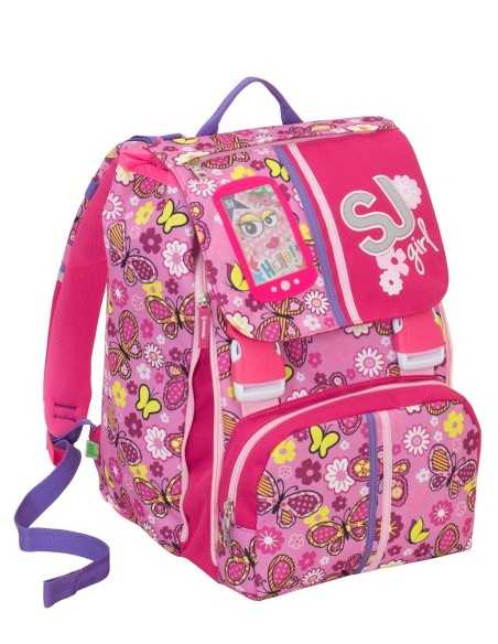 Backpack back seat of the SJ-girls pink SEV2C2001810-652 Seven | Futurartshop.com
