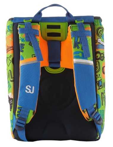Backpack back seat of the SJ-gang green SEV2C2001808-604 Seven | Futurartshop.com