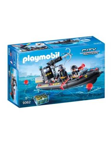 Playmobil 9362 Gommone unita speciale PLA9362 Playmobil | Futurartshop.com