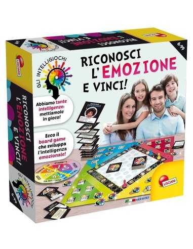 The intelligiochi acknowledge the emotion and win LIS62515 Lisciani | Futurartshop.com