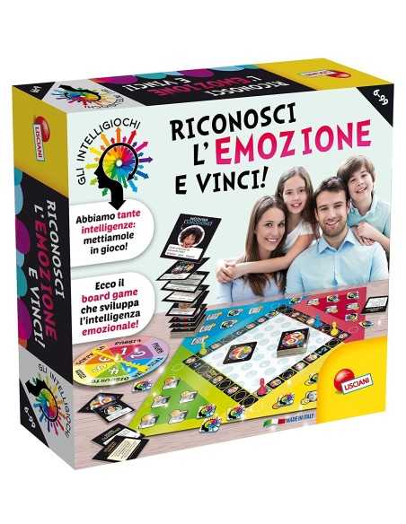 The intelligiochi acknowledge the emotion and win LIS62515 Lisciani | Futurartshop.com