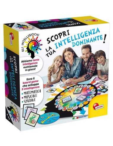 The intelligiochi discover your intelligence dominant LIS62522 Lisciani | Futurartshop.com