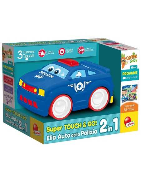 Super touch-and-go police car elijah 2-in-1 LIS65516 Lisciani | Futurartshop.com