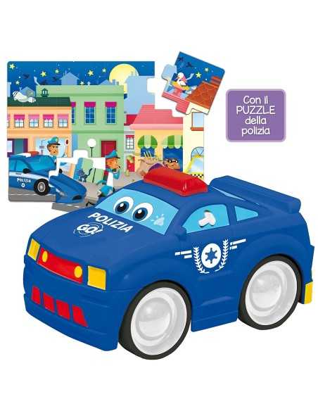 Super touch-and-go police car elijah 2-in-1 LIS65516 Lisciani | Futurartshop.com