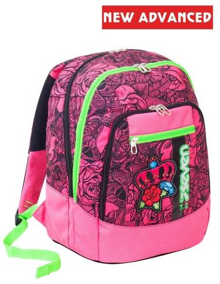 Zaino scuola advanced Roses girl rosa SEV201001818-351 Seven | Futurartshop.com