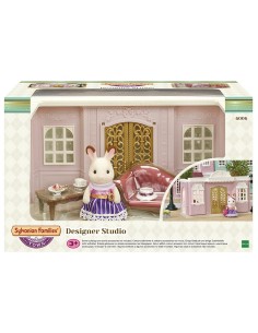 Sylvanian families town designer studio with character rabbit BOR6006.SYL Epoch | Futurartshop.com