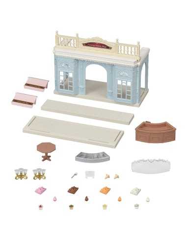 Sylvanian families town ice cream shop with accessories BOR6008.SYL Epoch | Futurartshop.com