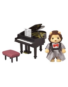 Sylvanian families town the lion with a piano BOR6011.SYL Epoch | Futurartshop.com 2