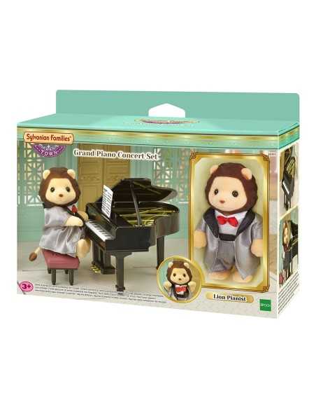 Sylvanian families town leone con pianoforte BOR6011.SYL Epoch | Futurartshop.com
