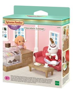 Sylvanian families town lounge chocolate with accessories BOR6016.SYL Epoch | Futurartshop.com