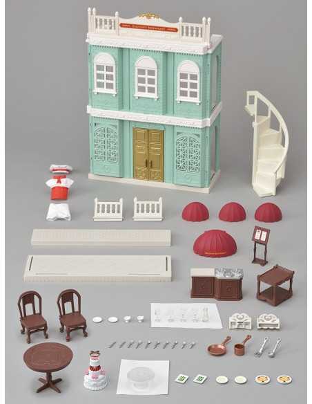 Sylvanian families town restaurant with accessories BOR6018.SYL Epoch | Futurartshop.com