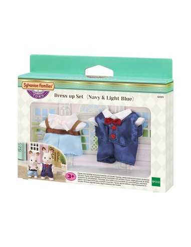 Sylvanian families town set 2 abiti maschili blu azzurro BOR6019.SYL Epoch | Futurartshop.com