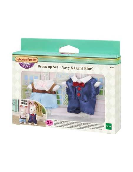 Sylvanian families town set 2 male clothes blue blue BOR6019.SYL Epoch | Futurartshop.com