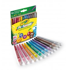 Crayola 12 de cera lápices de colores, la vuelta y el color de la profumelli 52-9712 Crayola- Futurartshop.com
