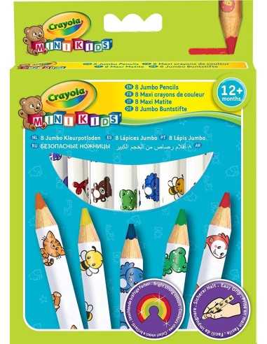 Crayola 8 maxi colored pencils mini kids 82865 Crayola | Futurartshop.com