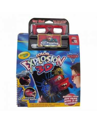 Crayola - Disney 3D Color Explosion Cars2  2273912420312 Crayola | Futurartshop.com