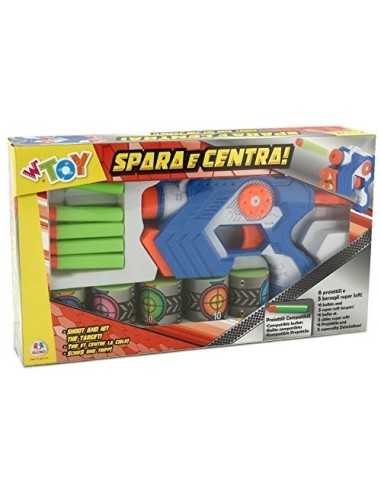 Pistola con 6 dardi soffici e 5 bersagli GLO37952 Globo | Futurartshop.com