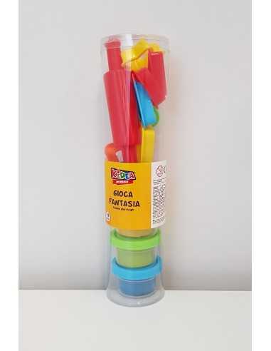 Soft tube 4 jars of 28 grams with accessories GLO40334 Globo | Futurartshop.com