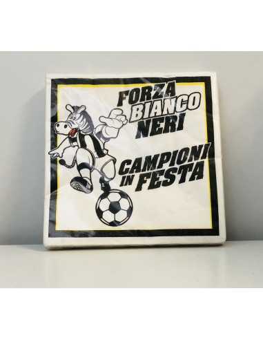 Table napkins of paper Juventus 164163 Cartorama | Futurartshop.com