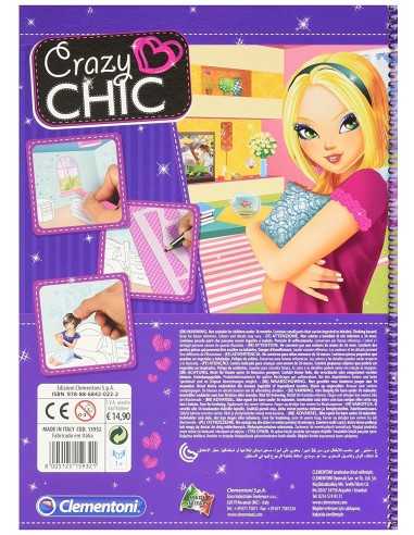 Album Crazy Chic Decorate with style CLE15932 Clementoni | Futurartshop.com