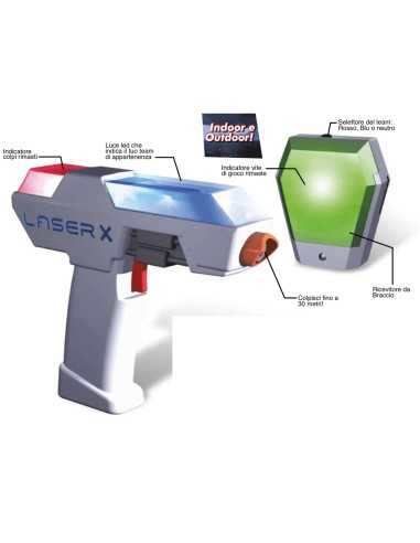 Laser x laser guns GIOLAE05000 Giochi Preziosi | Futurartshop.com
