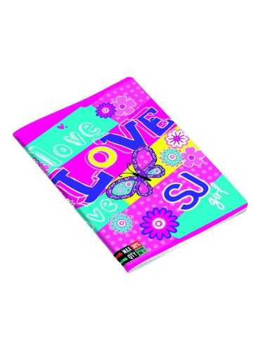 Quadernone maxi seven sj girl staff SEV5C2001808/A Seven | Futurartshop.com