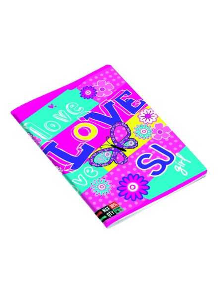 Quadernone maxi seven sj girl rigo A SEV5C2001808/A Seven | Futurartshop.com