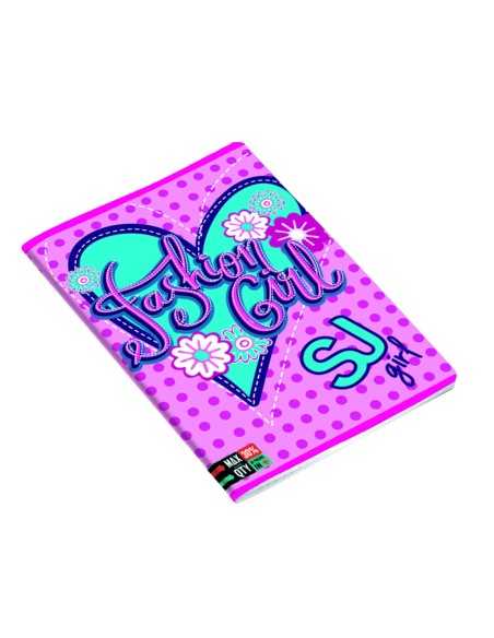 Quadernone maxi seven sj girl rigo A SEV5C2001808/A Seven | Futurartshop.com