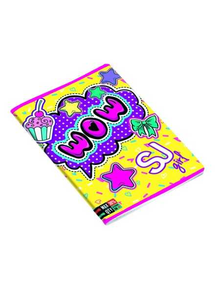 Quadernone maxi seven sj girl rigo A SEV5C2001808/A Seven | Futurartshop.com