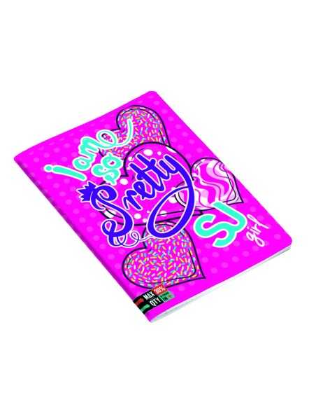 Quadernone maxi seven sj girl rigo A SEV5C2001808/A Seven | Futurartshop.com