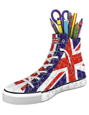 Puzzle 3D sneaker union jack 108 pezzi RAV112227 Ravensburger | Futurartshop.com