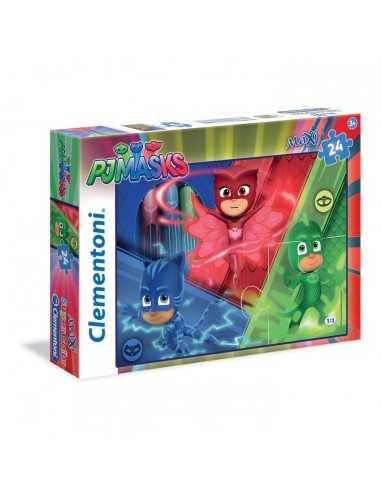 Puzzle maxi pj masks gufetta gattoboy gecko 24 pieces CLE24071 Clementoni | Futurartshop.com
