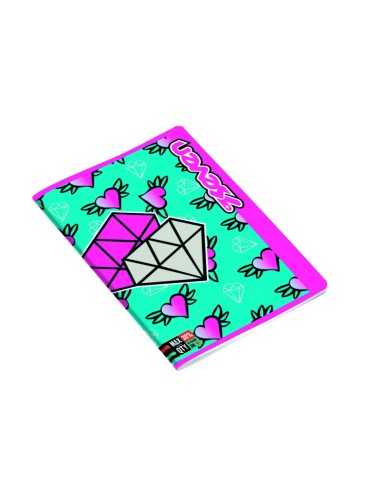 Quadernone maxi seven 7.1 girl rigo 1R SEV501001813/1R Seven | Futurartshop.com
