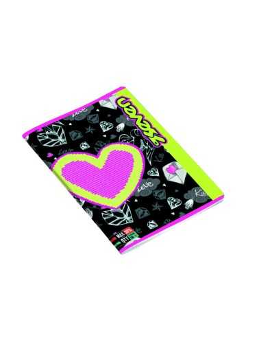 Quadernone maxi seven 7.1 girl staff Q SEV501001813/Q Seven | Futurartshop.com