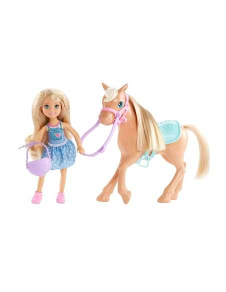 Barbie doll club chelsea with pony MATDYL42 Mattel | Futurartshop.com