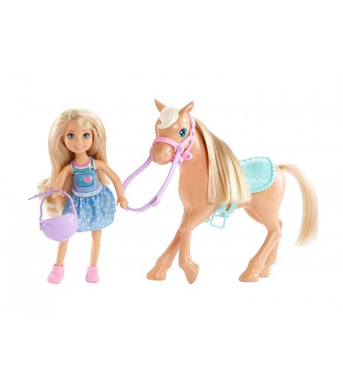 Barbie club bambola chelsea con pony Mattel Futurartshop
