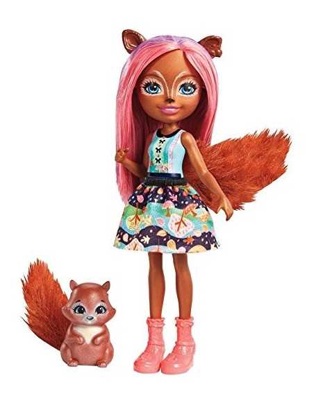 Enchantimals doll sancha squirrel stumper MATFNH22/FMT61 Mattel | Futurartshop.com