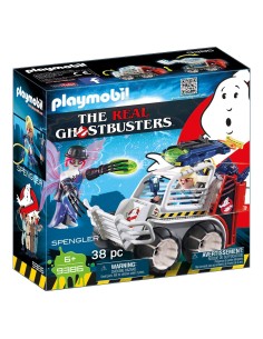 Playmobil 9386 Ghostbusters Spengler with the vehicle the ghostbusters PLA9386 Playmobil | Futurartshop.com