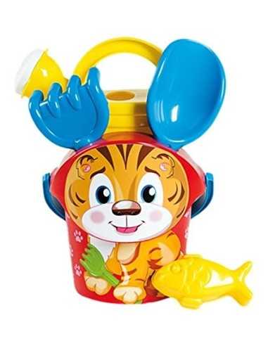 Beach Set bucket baby tiger with accessories AND1251-0000 Androni | Futurartshop.com