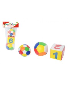 The morbigiochi kids world 2 balls with a cube MAZ20593254 Mazzeo | Futurartshop.com