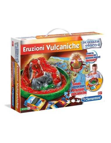 Scienza e gioco kit eruzioni vulcaniche CLE13995 Clementoni | Futurartshop.com