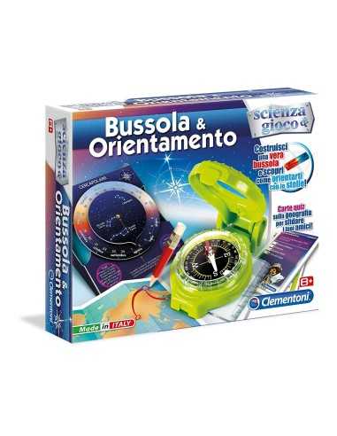 Scienza e gioco bussola e orientamento CLE13930 Clementoni | Futurartshop.com