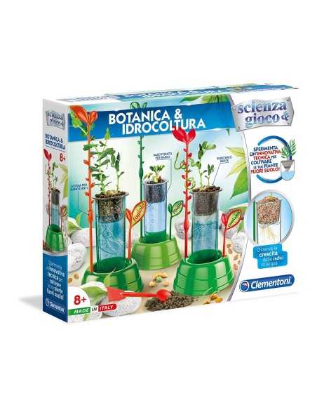 Scienza e gioco botanica e idrocoltura CLE19040 Clementoni | Futurartshop.com