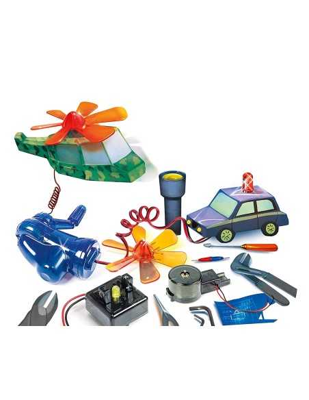 Science and game kit dynamo and led CLE19041 Clementoni | Futurartshop.com