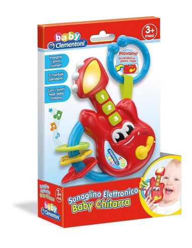 Rattle electronic baby guitar CLE17220 Clementoni | Futurartshop.com